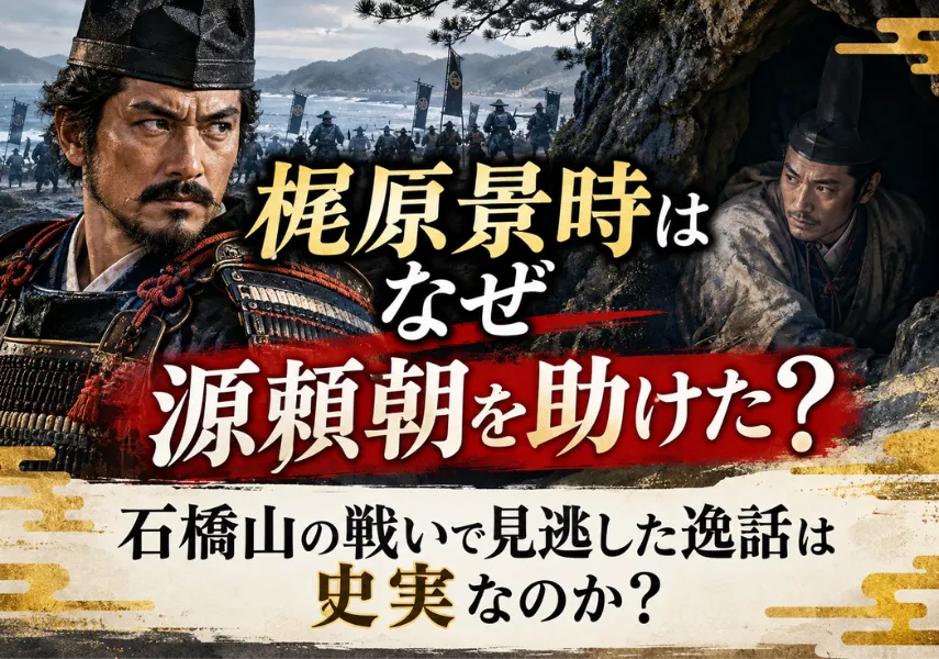 梶原景時はなぜ源頼朝を助けたのか